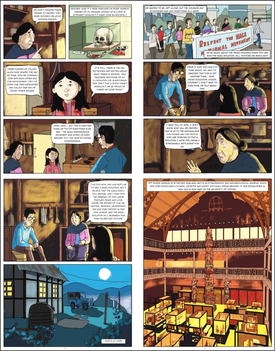 ‘A Path Home,’ a graphic novel on Naga Repatriation by Arkotong Longkumer and Meren Imchen was released at a virtual launch on February 17.